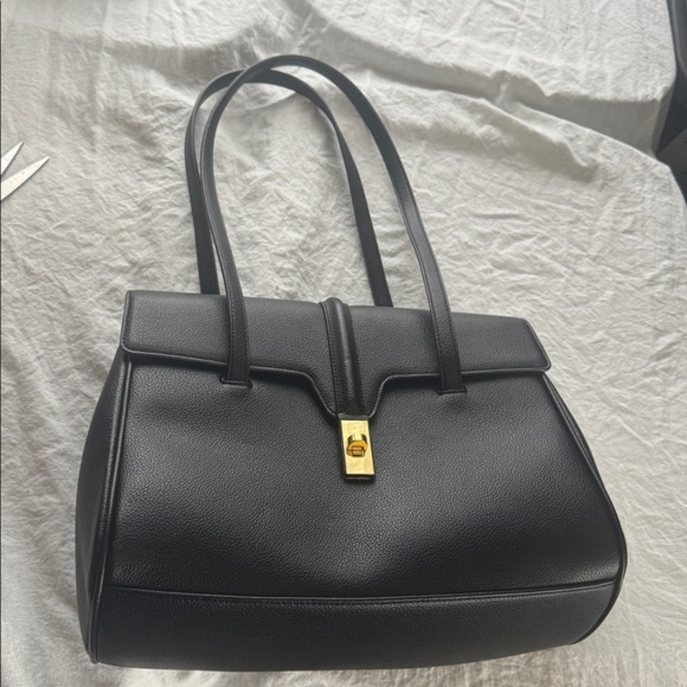 Fashion Black Leather Bag